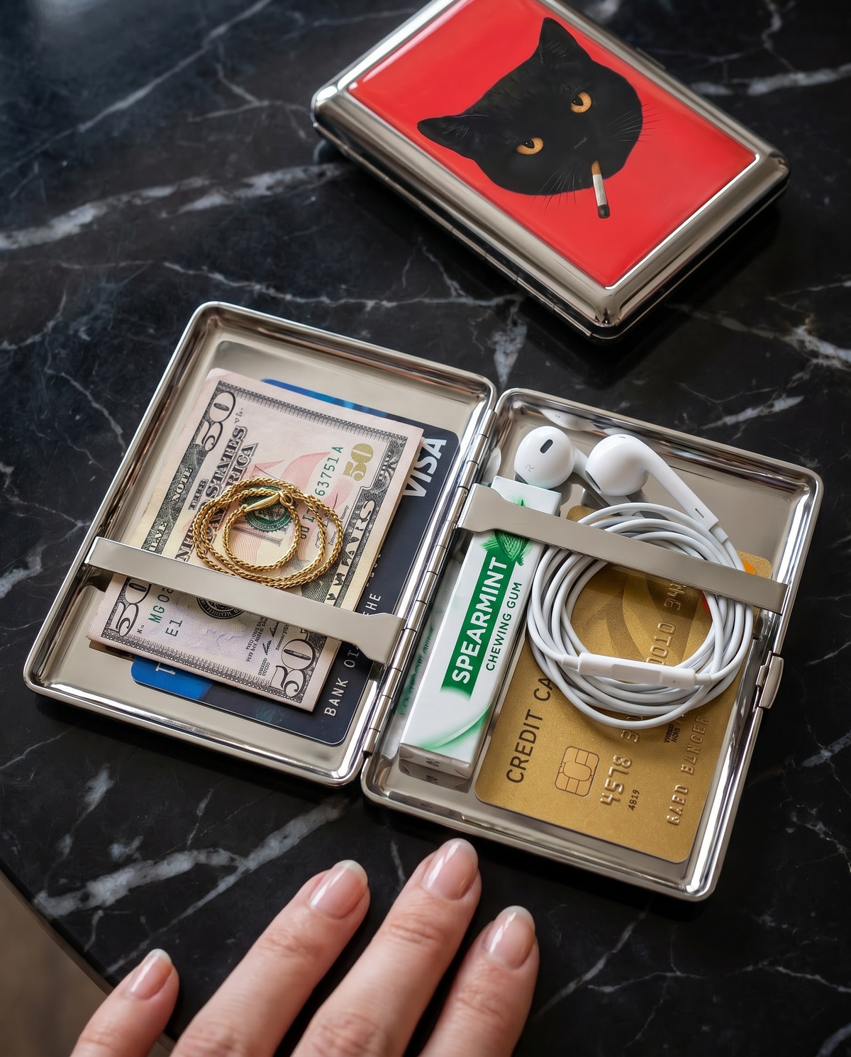 RELICS — Metal Card Case